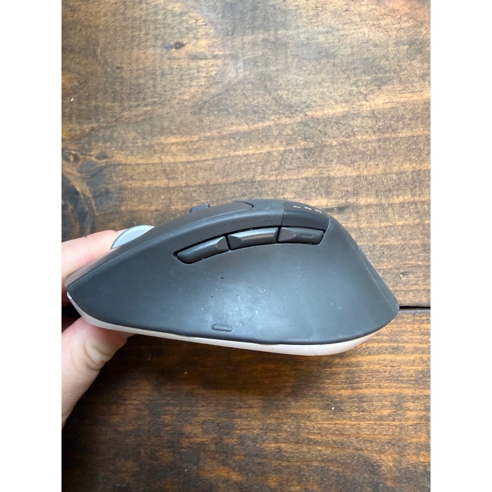 Logitech M720 Triathlon Wireless Mouse Bluetooth Unifying Receiver Black UNTEST - Picture 4 of 5